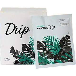 KOMFORT 單一產區濾掛式咖啡, 10入, 1個, 12g