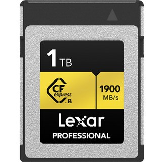 Lexar 雷克沙 Professional CFexpress Type B GOLD PRO CF卡, 1024GB
