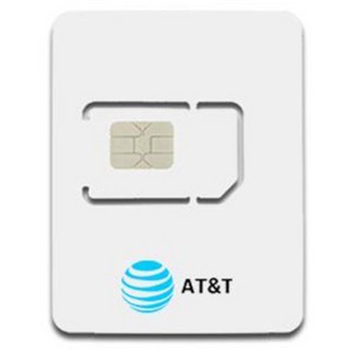 SIMTONG AT&T 미국 유심칩, 15일, 매일 1GB 소진후 저속 무제한, 1개