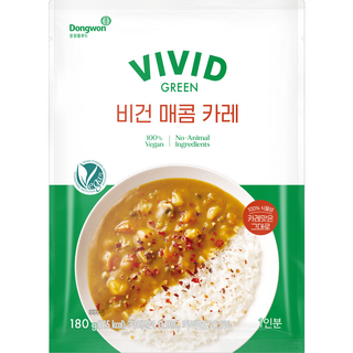 DONGWON 東遠 香辣素咖哩醬, 180g, 1個