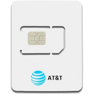 SIMTONG AT&T 미국 유심칩, 7일, 매일 1GB 소진후 저속 무제한, 1개