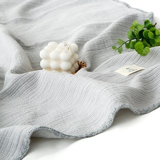 Dot To Dot x Marolot Melo 三層紗布嬰兒毯子嬰兒毯子被子新生兒, 灰色