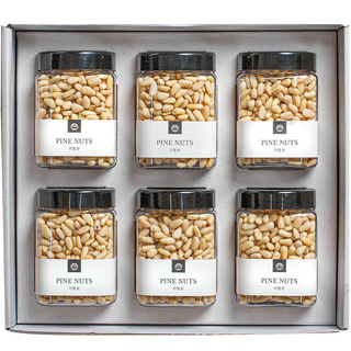 Solnip 加平松子 170g x 6入 禮盒組 + 提袋, 1套