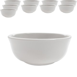 LOHJA 美耐皿飯碗 12cm, 乳霜, 10個