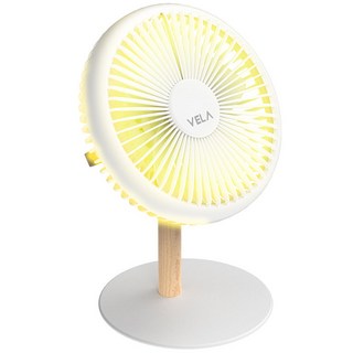 스카이 베라 윈드 WD41 탁상형 스탠드 각도조절 LED 선풍기, 화이트, VELA-WD41