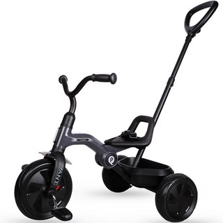 Qplay 幼兒用折疊三輪車, 黑色, 1個