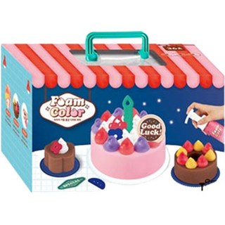 MY LITTLE TIGER 老虎泡泡顏料 蛋糕製作套組, 1個, 混合色