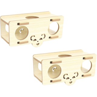 Carno 卡諾 倉鼠隧道蹺蹺板玩具, 木質, 2個