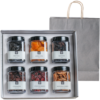 Solnip 綜合果乾禮盒 970g + 提袋, 1套