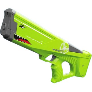 THE SHARK-S 전동 자동펌프 대용량 물통 워터건, 그린, 1개