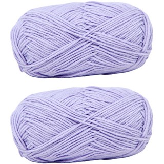 PEONIST 輕便針織 手工編織 棉線 編織線, 56, 2個