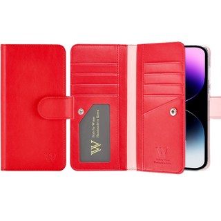 SM Mobile W-Case Rium 手工雙面錢包手機殼