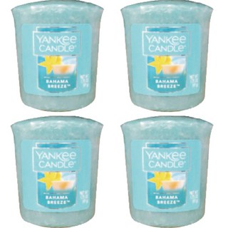 YANKee CANDLe 香氛蠟燭, 巴哈馬微風, 49g, 4個