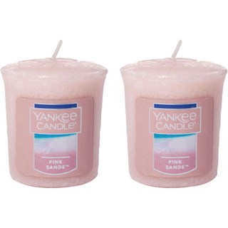 양키캔들 보티브 캔들, 핑크샌드, 49g, 2개