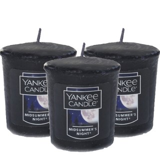 YANKee CANDLe 香氛蠟燭, 仲夏夜, 49g, 3個