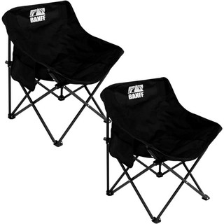 BANFF AVID 露營椅, 黑色, 2個