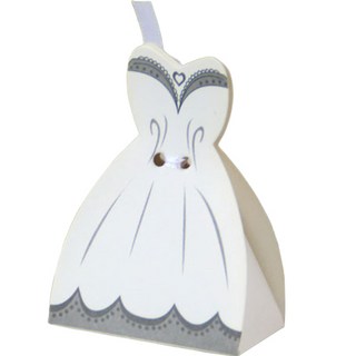 幸福Living 婚禮新郎新娘回禮禮物盒 8.5 x 5.8 x 3.8 cm, 50個, 新郎西裝