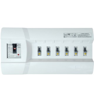 SANGDO 住宅用外露組裝型 50AF 6迴路配電箱, 1個