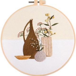 All-rounder 十字繡 DIY 刺繡套組 D, 混合色, 1個