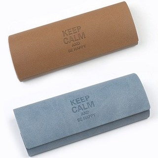 MELACME 粉彩眼鏡框太陽眼鏡硬殼眼鏡盒 2入