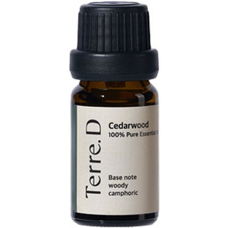 TerreD 芳香精油, 雪松, 10ml, 1個