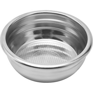 KALDIN 沖煮把手精密粉碗 基本款 雙份 58mm, 銀色, 1個