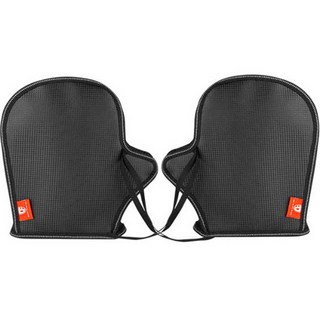 피어니스트 햇빛 보호 여름 오토바이 장갑, 블랙