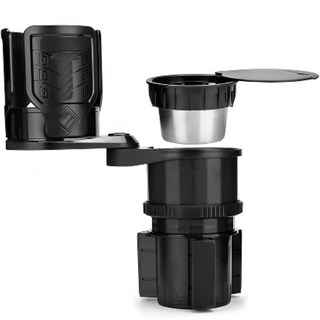 AUTO CREW FUSION 碳纖維杯架型煙灰缸 AC-99, 碳黑色, 1個