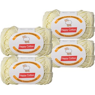 Yarna Happy Cotton 編織線 45g, 751, 4個
