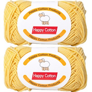Yarna Happy Cotton 編織線 45g, 735, 2個
