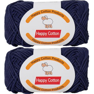 Yarna Happy Cotton 編織線 45g, 763, 2個