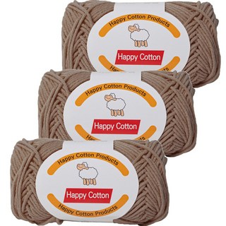 Yarna Happy Cotton 編織線 45g, 761, 3個