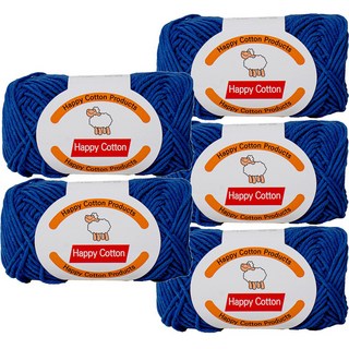 Yarna Happy Cotton 編織線 45g, 732, 5個