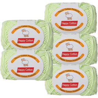 Yarna Happy Cotton 編織線 45g, 783, 5個