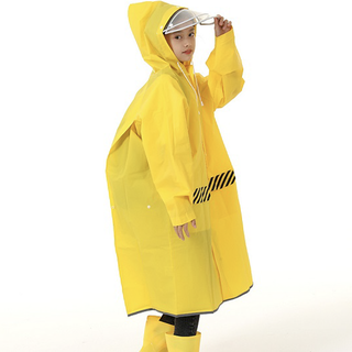 ORANGEDAMOM 兒童圓圈鴨子兔子小熊雨衣