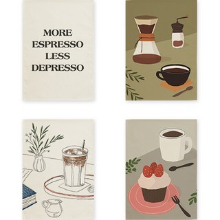 abundance 迷你織物海報4件組, GM 867054