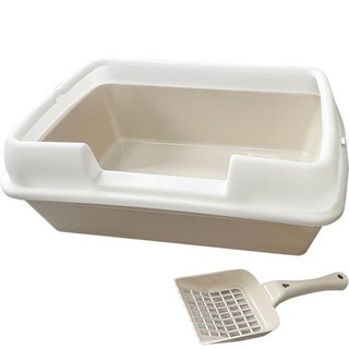 Goodin 貓砂盆 TF-FBC 10, 象牙白