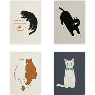 abundance 迷你織物海報4件組, GM 867036