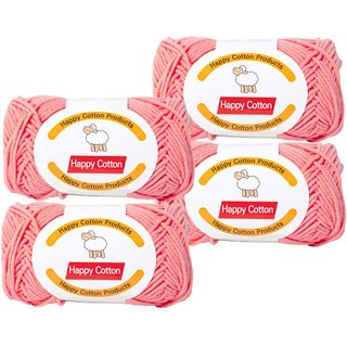 Yarna Happy Cotton 編織線 45g, 776, 4個