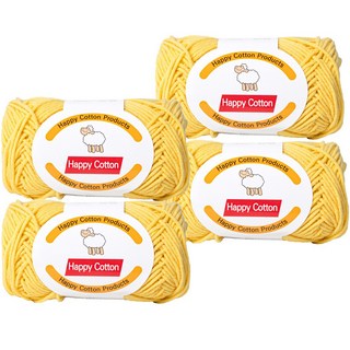 Yarna Happy Cotton 編織線 45g, 771, 4個