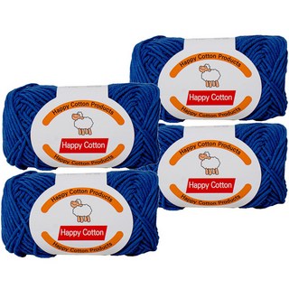 Yarna Happy Cotton 編織線 45g, 732, 4個
