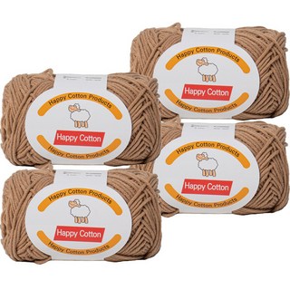 Yarna Happy Cotton 編織線 45g, 706, 4個