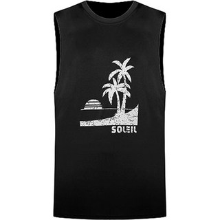 솔레일 남성용 체형커버 팜트리 래쉬가드 루즈핏 나시