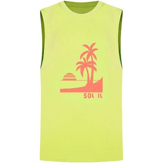 솔레일 여성용 체형커버 팜트리 래쉬가드 루즈핏 나시