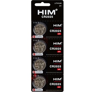 힘 리튬 CR2025 코인건전지, 4개입, 1개