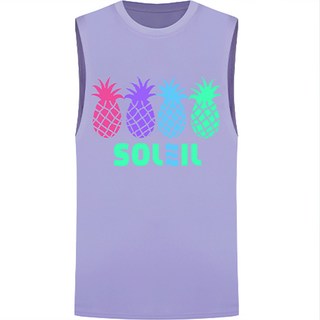 솔레일 여성용 샤벳 파인 루즈핏 래쉬가드 나시 상의