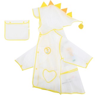 ROROCHAT 兒童恐龍半透明雨衣