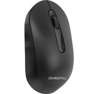 맥스틸 블루투스 저소음 무선 마우스, MO-BTM30C, 블랙