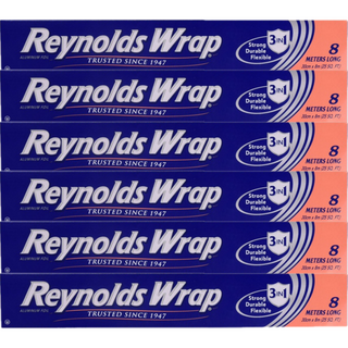 Reynolds 日常用鋁箔紙 30cm x 8m, 6個