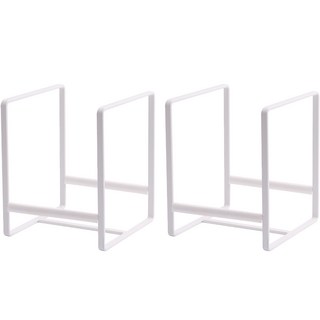 꾸미까 접시 정리대, 화이트, 2개